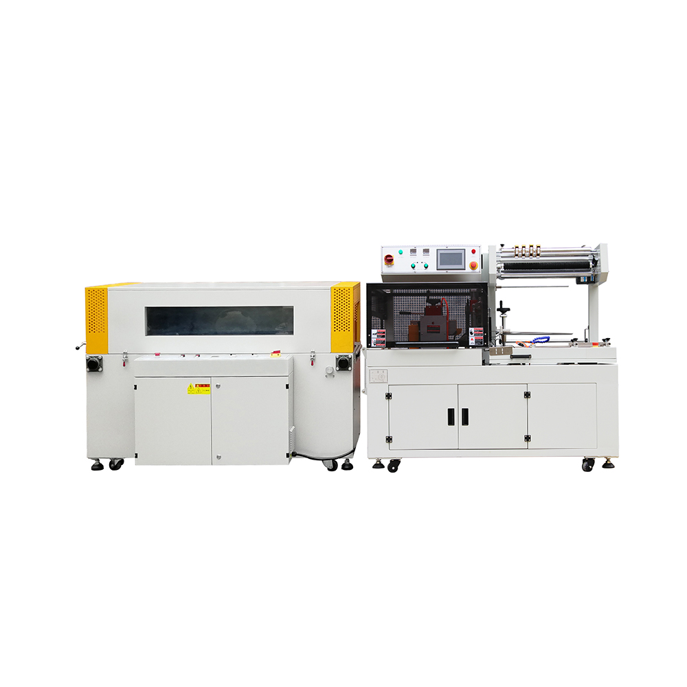 Automatic Edge Sealing Shrink Wrapping Machine Heat Shrinking Tunnel Sealing Machine For Carton Paper Box Food