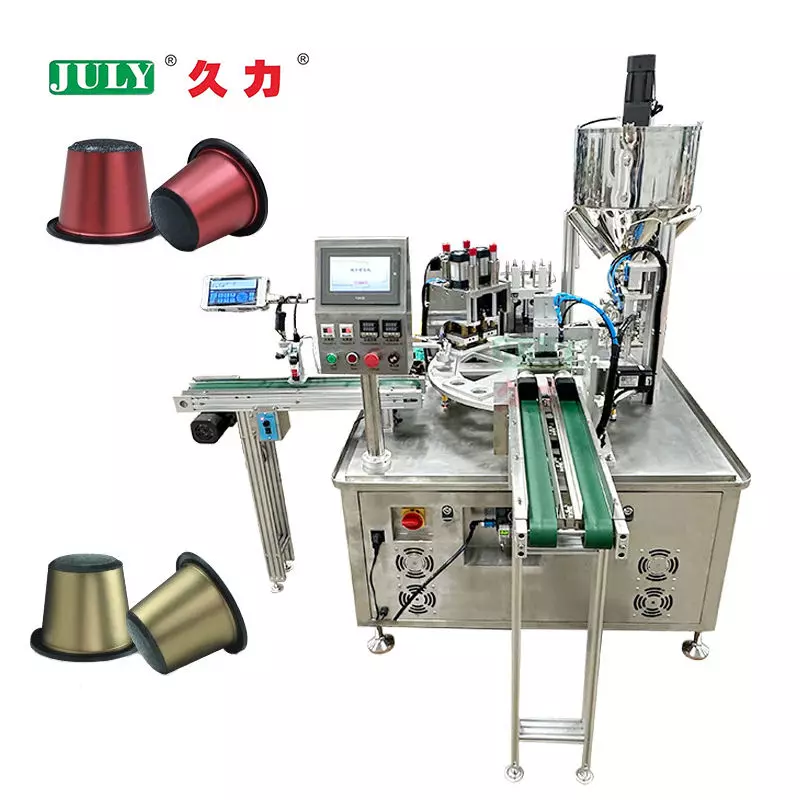 JULY Coffee Capsule Filler Sealer: Reliable, Fast & Easy to Operate