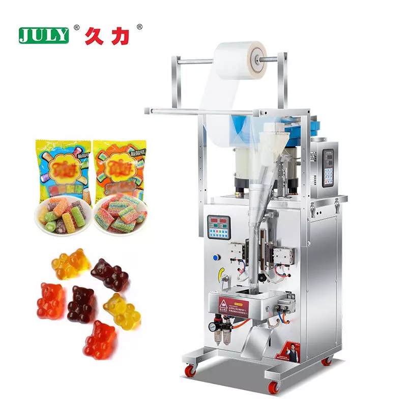 Automatic Gummy Candy Counting & Packaging Machine | High-Speed & Precise Weighing for Food Industry