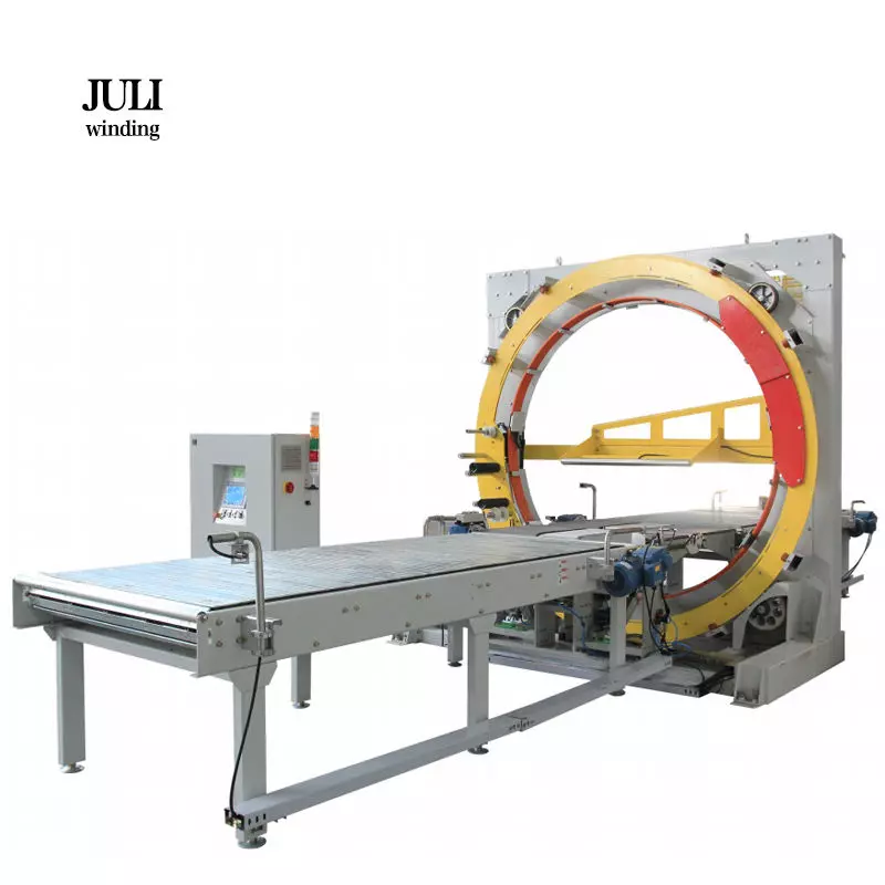 Bobineuse horizontale automatique | Lourd-Emballage de film de service pour cartons longs & Planches