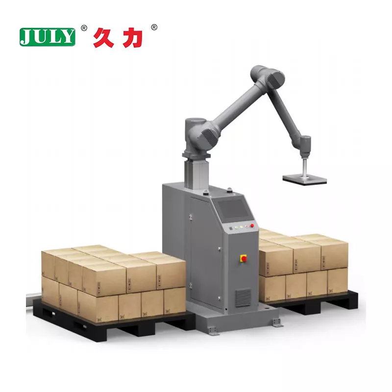 Compact Collaborative Robot Palletizer Machine | High-Speed Carton Stacking Solution For Factory