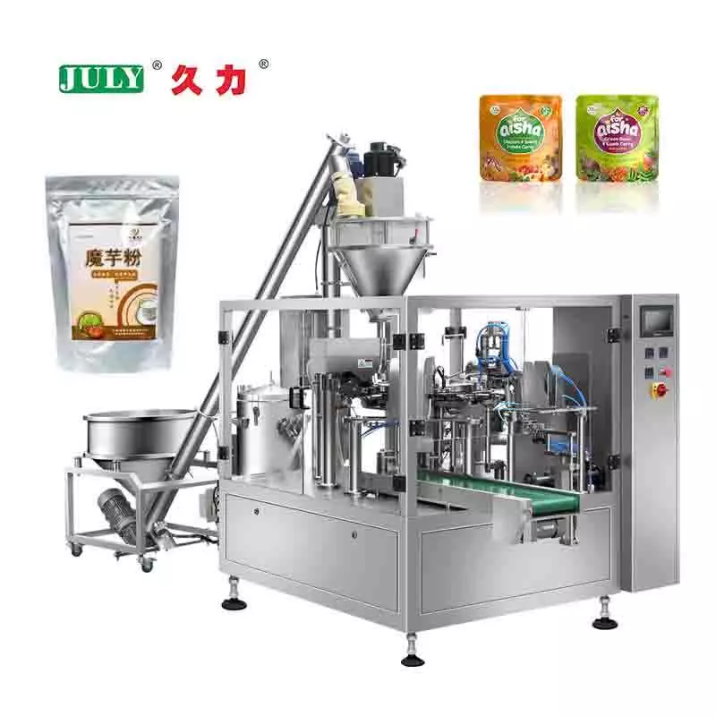Automatic Powder Premade Pouch Packaging Machine | Accurate Weigh & Fill System