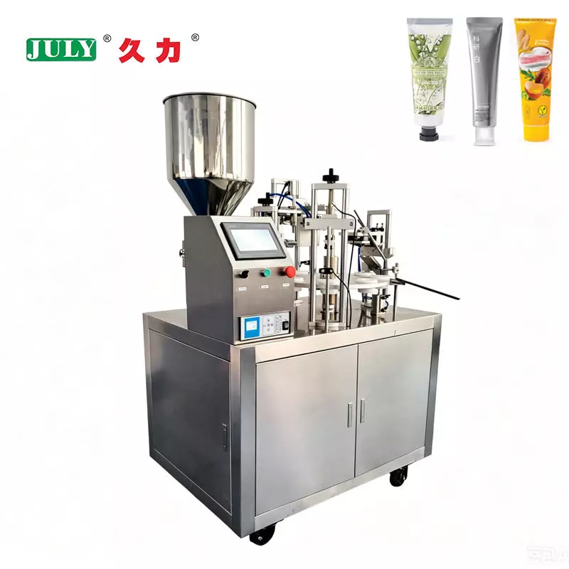 Semi Automatic Tube Filling Sealing Machine | Cosmetic Cream Tube Filler & Sealer
