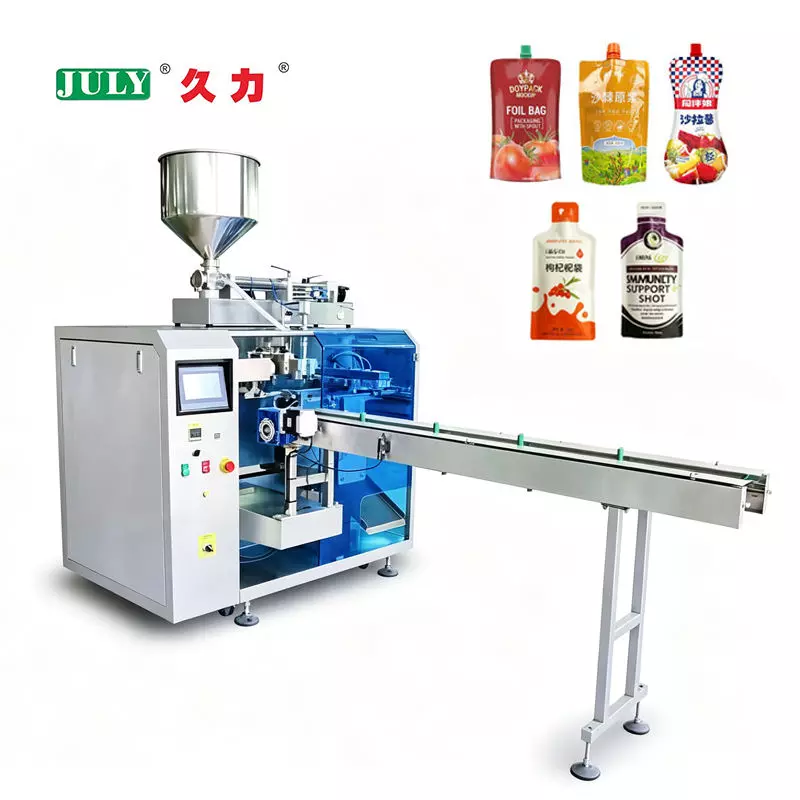 Precision Spout Pouch Filling: Boost Efficiency by 30% with JULYR
