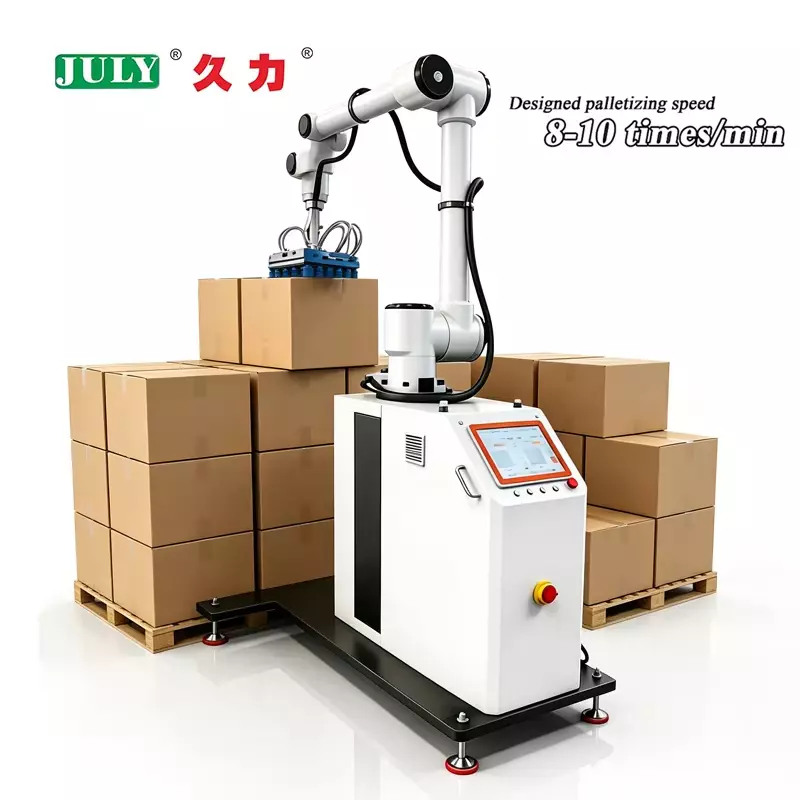 Speed Meets Precision: The JULYR Cobot Palletizer for 8-10 Cycles/Min