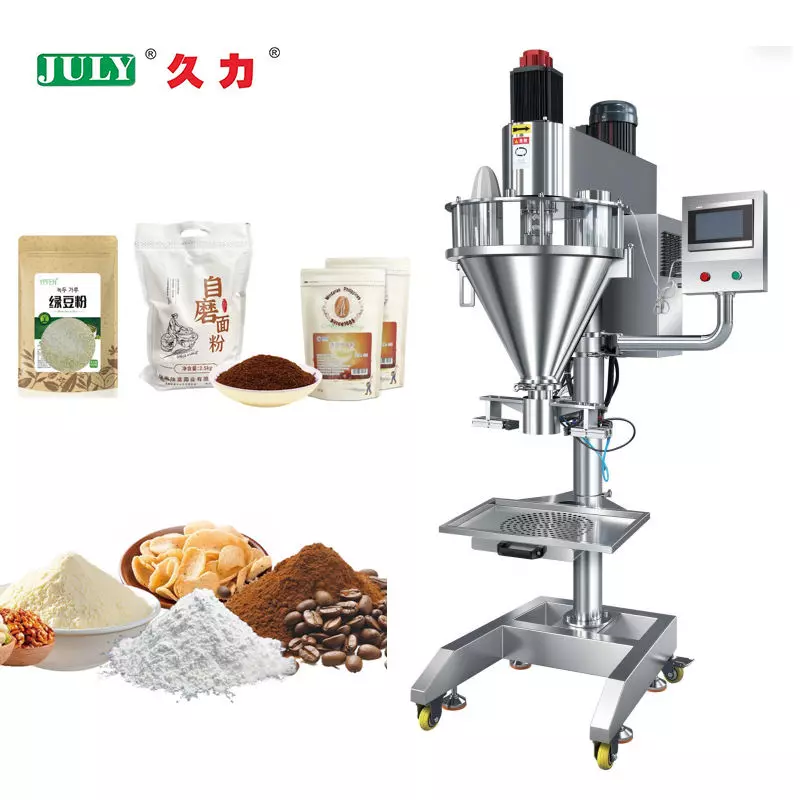 Automatic Powder Filling Machine | High Precision 50-1000g | JULY Machinery