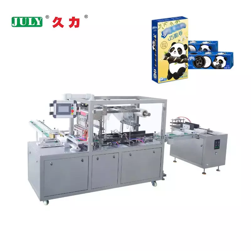 750L 3D Cellophane Overwrapping Machine: The Ultimate High-Speed Solution for Chocolate, Soap & Box Packaging