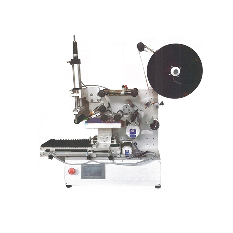 Pół-Automatyczna maszyna do etykietowania rolek z przodu i z tyłu