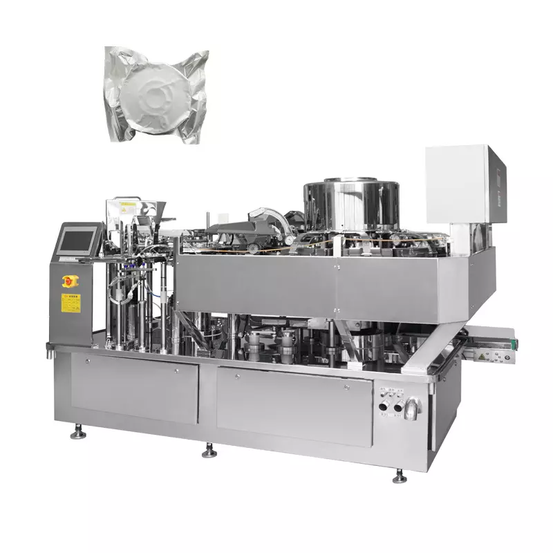 Máquina de embalagem de pó de café a vácuo