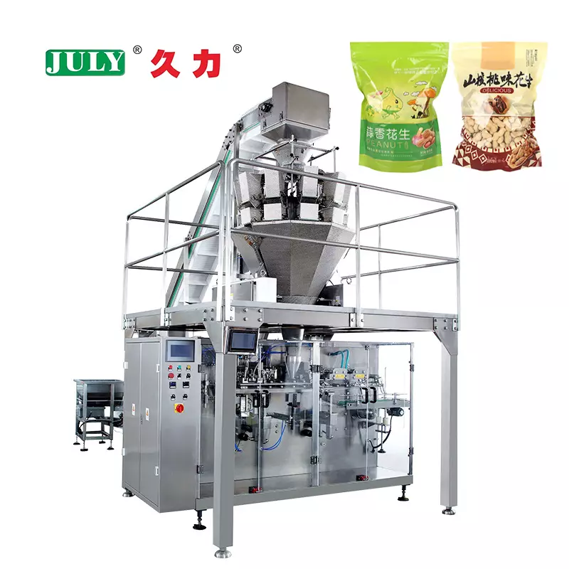 Máy đóng gói túi tiền cho ăn tự động